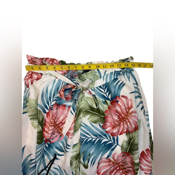 SEE YOU MONDAY Floral Tropical Wide Leg Rayon Jumpsuit Size XL. E99 - Picture 12 of 15